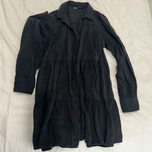 Black Zara Smock Dress